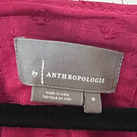 Anthropologie Plum Tiered Maxi Dress size M - Picture 5 of 5